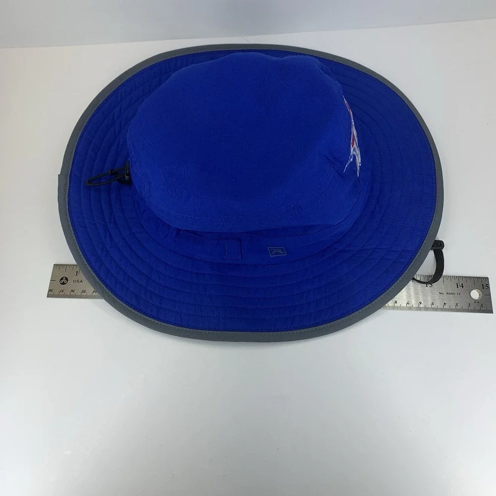 Lubbock Christian University Boonie Hat Blue Sun Cap Chaparrals OSFM Drawstring